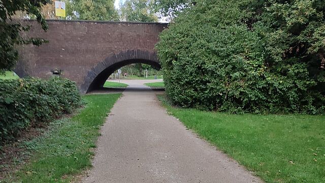 Die historische Brücke von Kaiserswerth