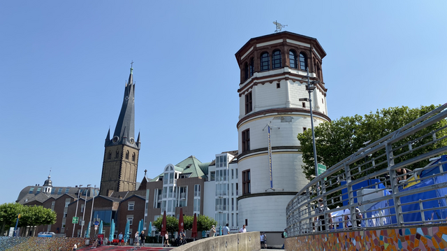 Der Schlossturm am Burgplatz