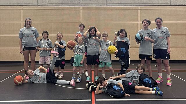 Das Team der inklusiven U14-Mannschaft