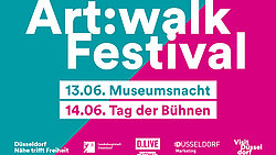 Plakat zum Art:walk Festival