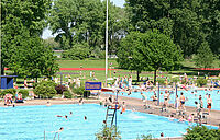 Strandbad Lörick, Freibad, Freibäder, Düsseldorf