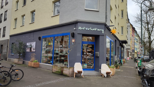 Das Geschäft "Unterhaltung"