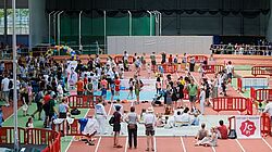 Menschen im Arena Sportpark