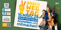 Das Plakat des Dreck-Weg-Tag