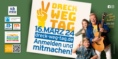 Das Plakat des Dreck-Weg-Tag