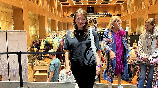 Anne im Robert-Schuhmann-Saal