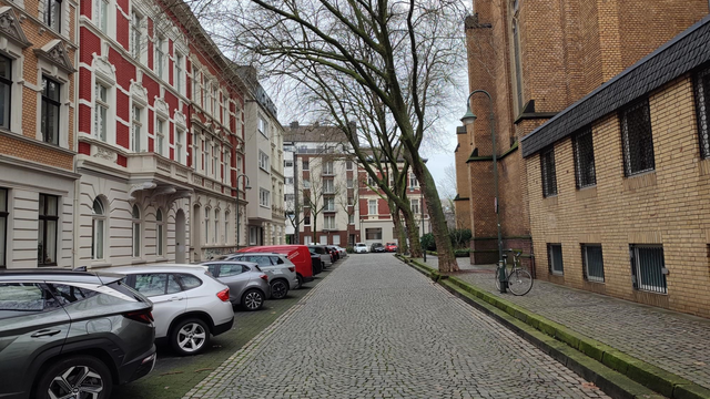 Eine Straße in Flingern