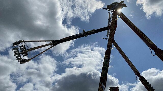 Die Riesenschaukel Excalibur