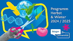 Das Plakat zur Bürgeruniversität