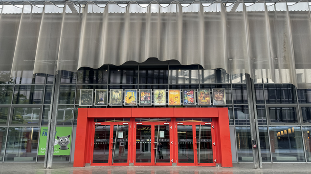 Der Eingang des Cinestar