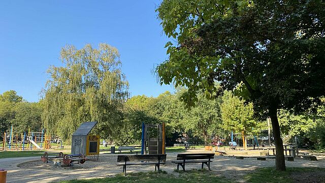 Der Spielplatz am Schillerplatz