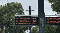Bahnanzeige