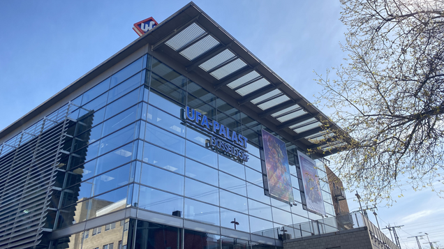 Da Gebäude des UFA-Palast Kinos