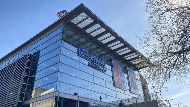 Das Gebäude des UFA-Palast Kinos