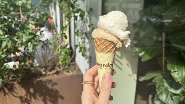 Eis in der Hand