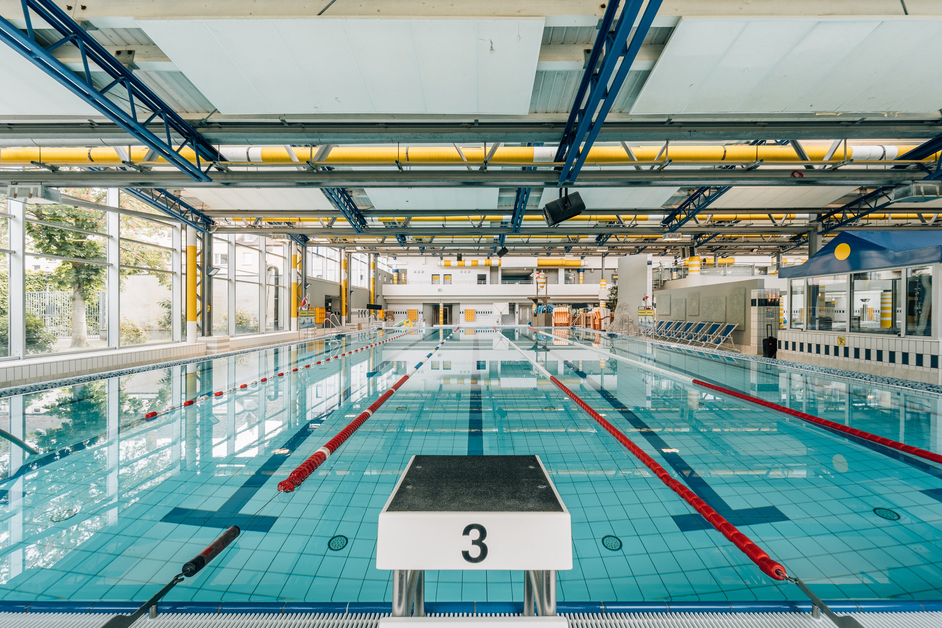Schwimmbecken im Düsselstrand